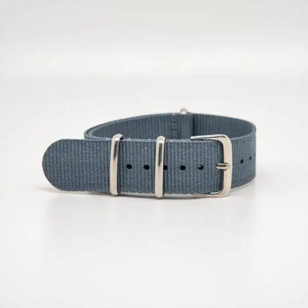 Bracelet de montre Nato en nylon Gris
